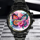 Floral Butterfly - Personalized Watch - Joliny