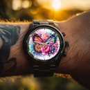Floral Butterfly - Personalized Watch - Joliny