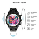 Floral Butterfly - Personalized Watch - Joliny