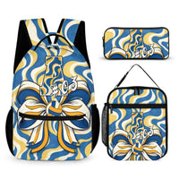 Ball Bow Initials Customized Backpack - A Great Gift For Your Child To Start The School Season! - Joliny