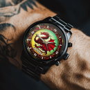 Mythical Red Dragon Watch: Customizable with Your Moniker - Joliny