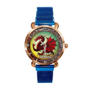 Mythical Red Dragon Watch: Customizable with Your Moniker - Joliny