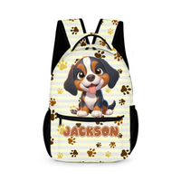 Customized Dog Cat Backpack With Personalized Name - Gift For Children In The School Season - Joliny