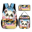 Cute Little Panda Custom Backpack - Personalized Name - Back-to-school Gifts - Joliny