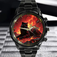 Runes and Animals Watch - Personalized Name - Joliny