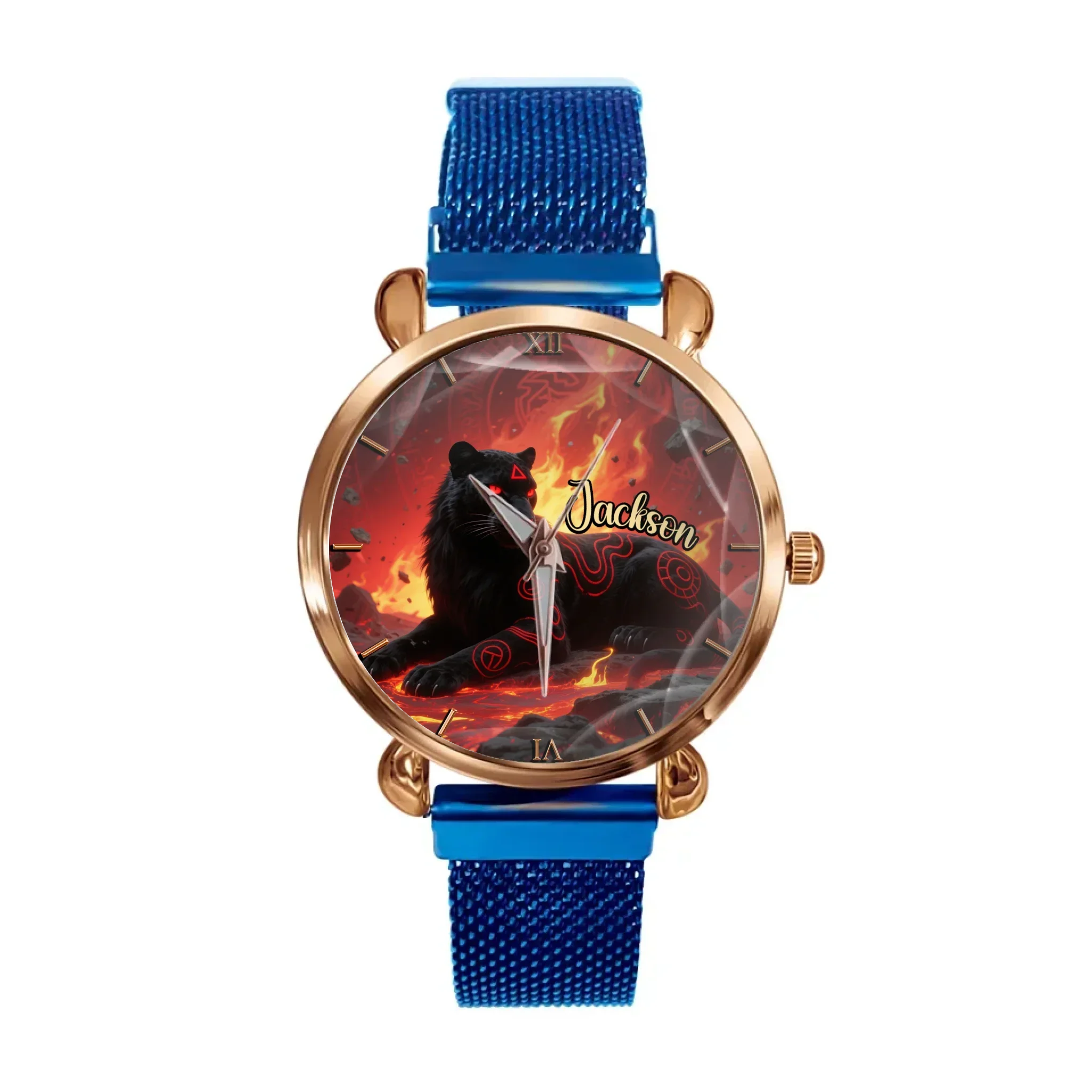 Runes and Animals Watch - Personalized Name - Joliny