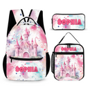 Pink Castle Name Customized Backpack - School Season Gift for Girls - Joliny