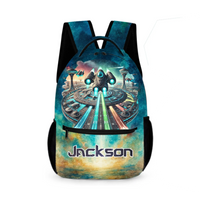 Future Technology Customized Backpack - Personalized Name - Joliny