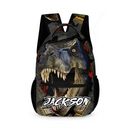 Powerful Dinosaur Customized Backpack - Personalized Name - Dinosaur Enthusiast Gift - Joliny