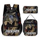 Powerful Dinosaur Customized Backpack - Personalized Name - Dinosaur Enthusiast Gift - Joliny
