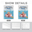 Life is Better at Grandma & Grandpa Pool Customized Flag - Personalized Garden Decoration - Joliny