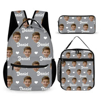 Customized Boys Backpacks Personalized with Face Prints - Joliny