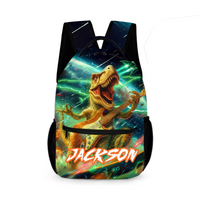Rocking Dinosaurs Play the Guitar - Personalized Name - Dinosaur Enthusiast Gift - Joliny