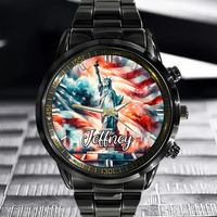 Sacred Statue of Liberty Customized Watches - Personalized Name Watch - Joliny