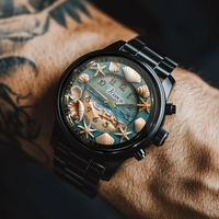 Precious Shell Watch- Personalized Name Watch- Shell Collector Gift - Joliny