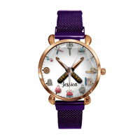 Sewing Time - Personalized Sewing Women Hand Watch - Joliny