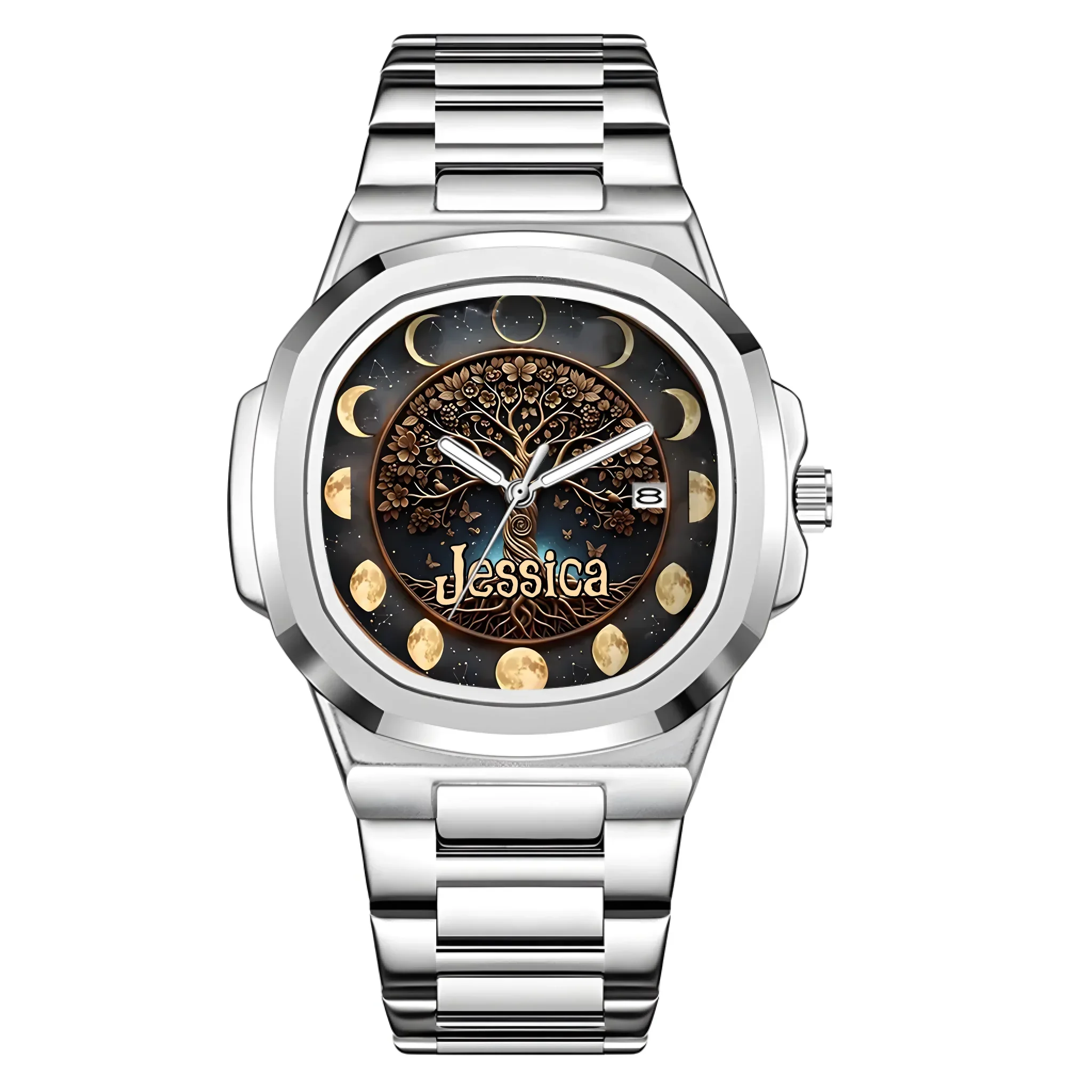 Moon Phase - Personalized Witch Watch - Joliny