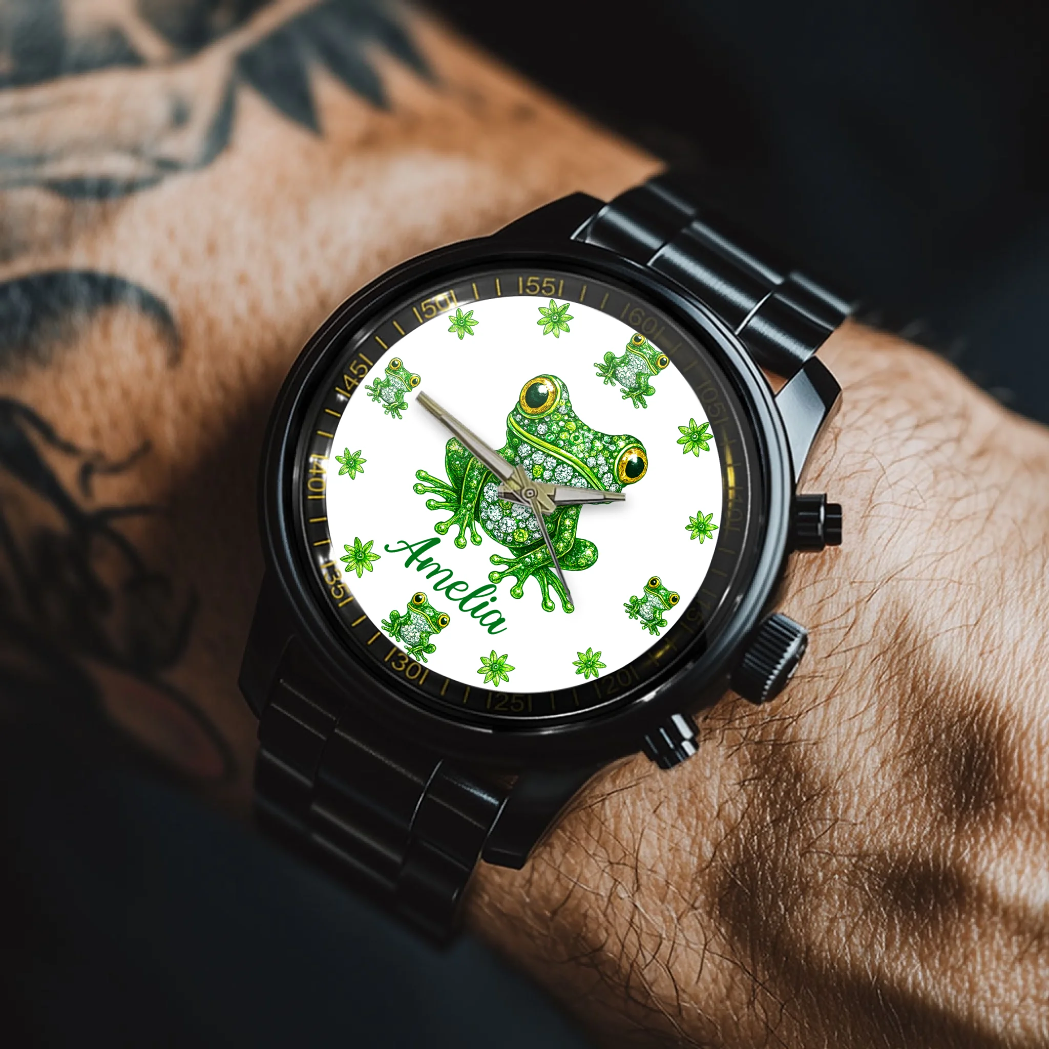 🐸Love Frogs - Personalized Name Watch