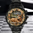🦌Rural Deer Natural Style Watch - Personalized Name Watch - Joliny
