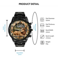 🦌Rural Deer Natural Style Watch - Personalized Name Watch - Joliny