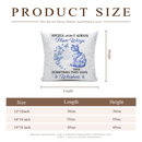 Cat Toile De Jouy Style | Memorial Gift - Personalized Pillow