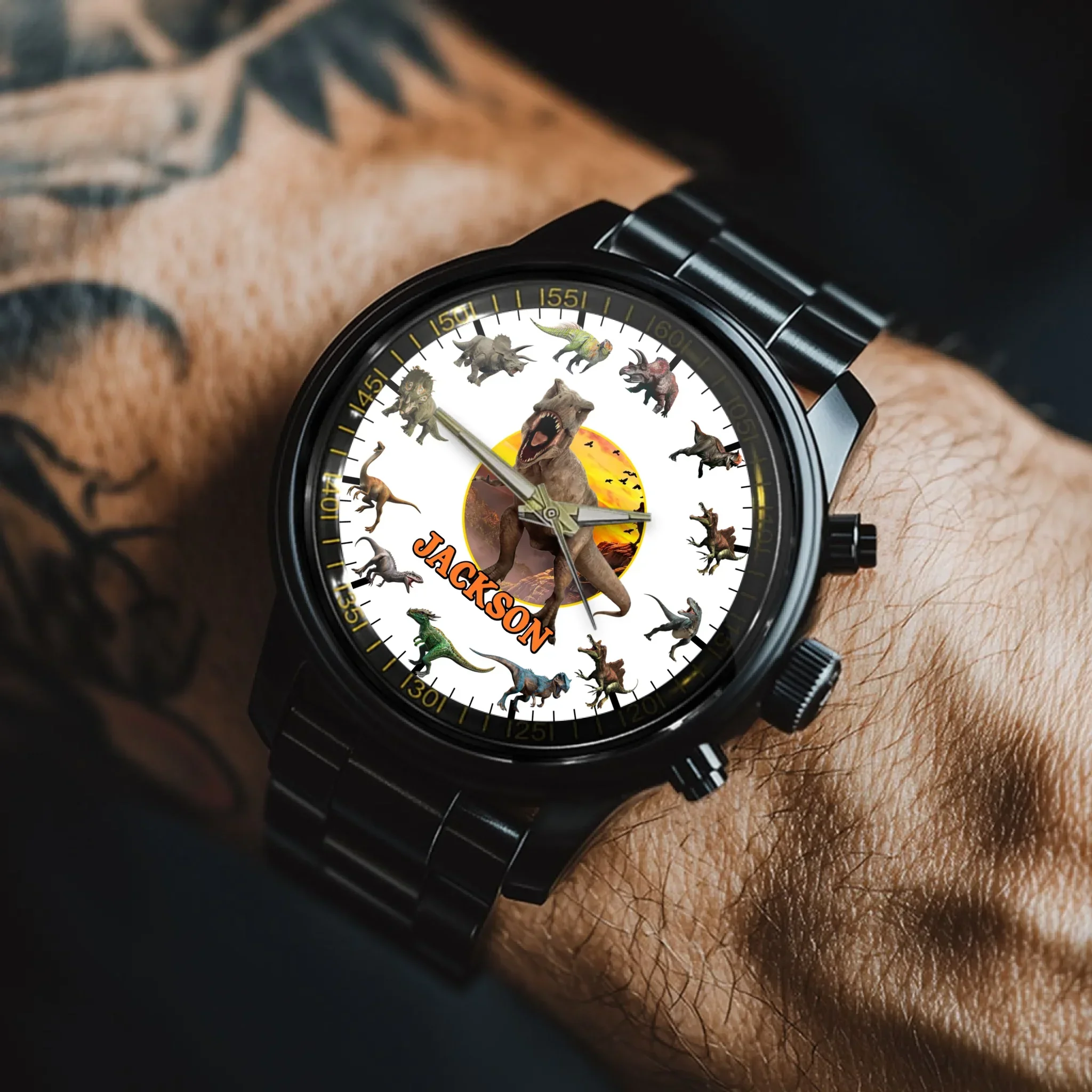 🐬Animal World - Personalized Name Watch - A Special Gift for Watches