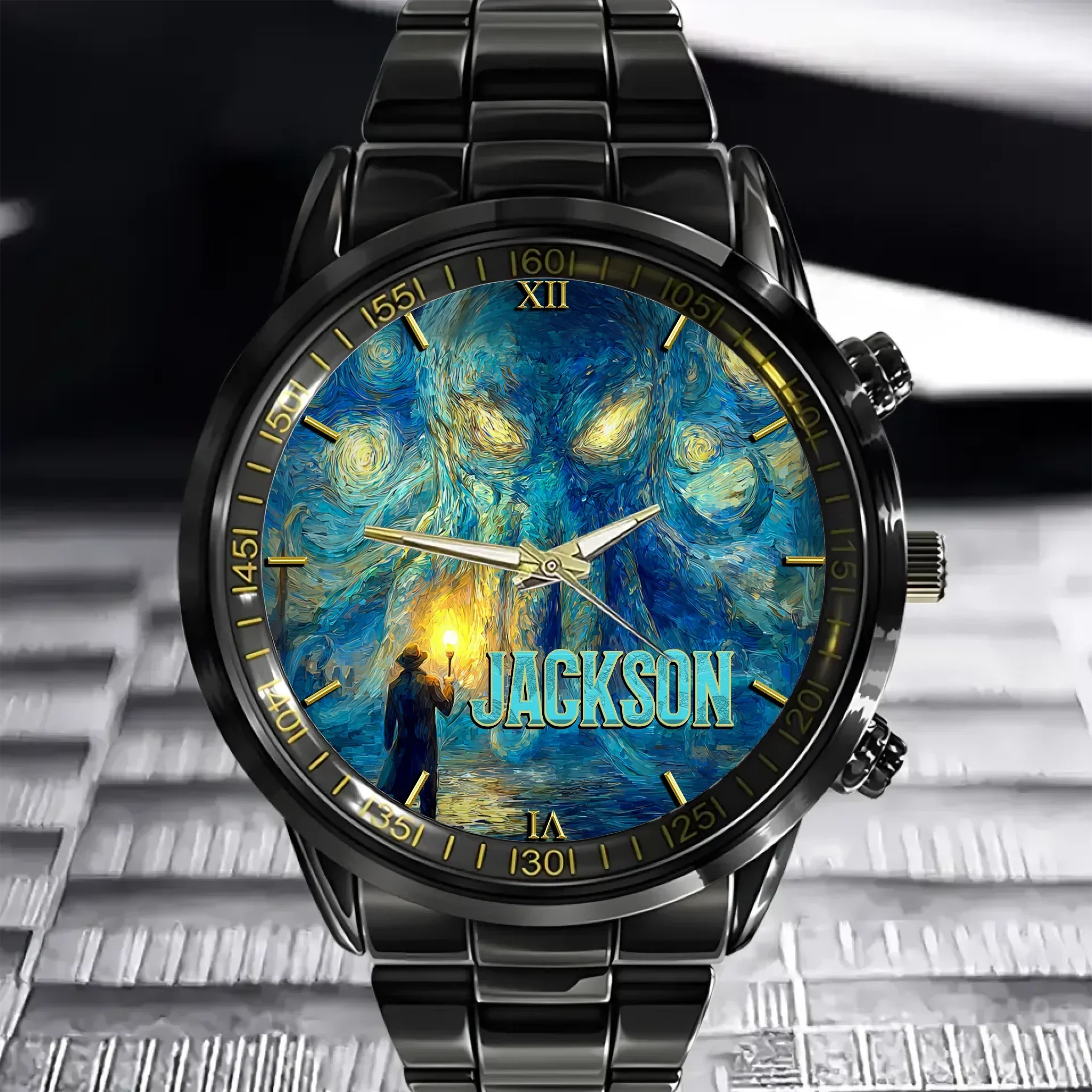 Cthulhu Mythology Custom Watch - Personalized Name