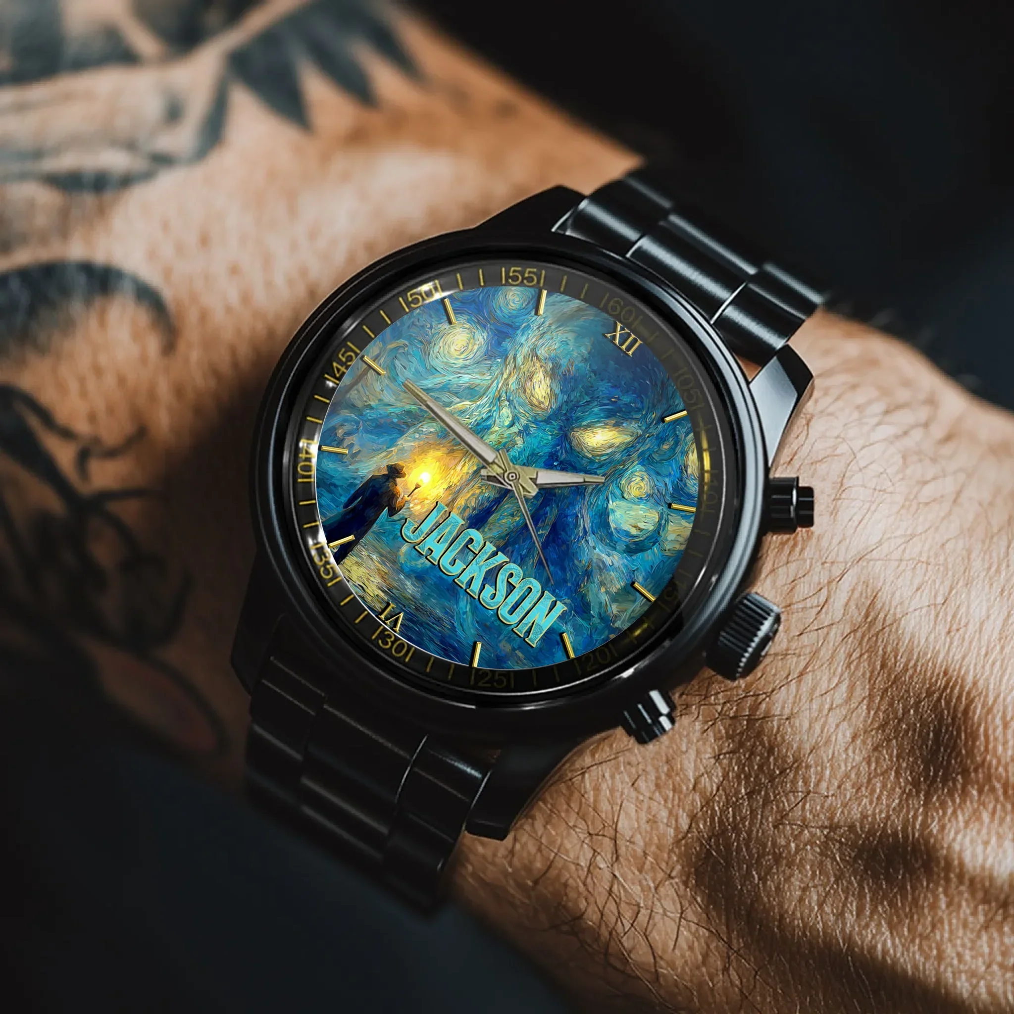 Cthulhu Mythology Custom Watch - Personalized Name