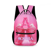 Personalized Colorful Butterfly Name Custom Backpack - A Unique Gift For Girls In The School Season
