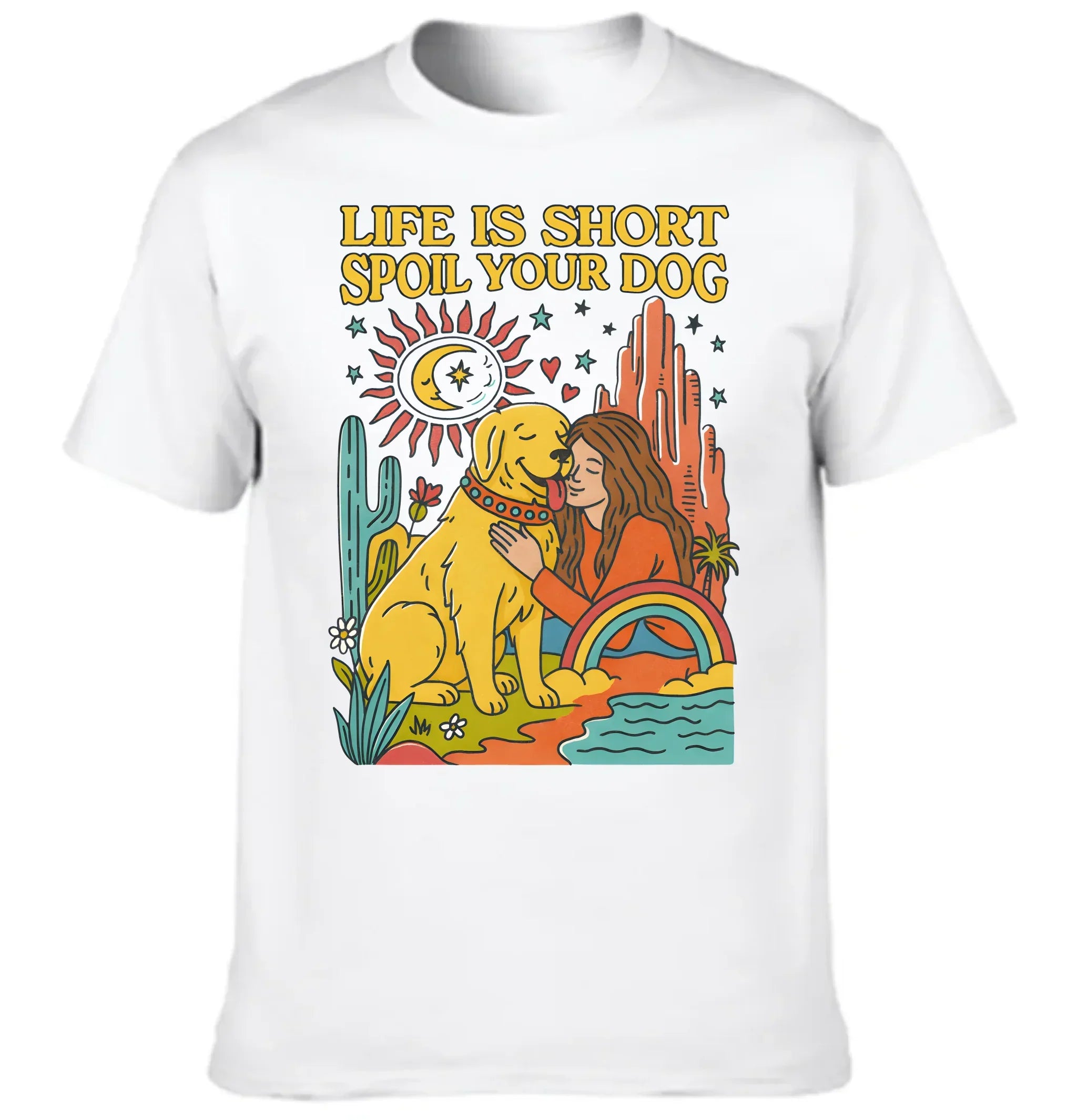 Life Is Short Spoil Your Dog - Personalized Name Clothes