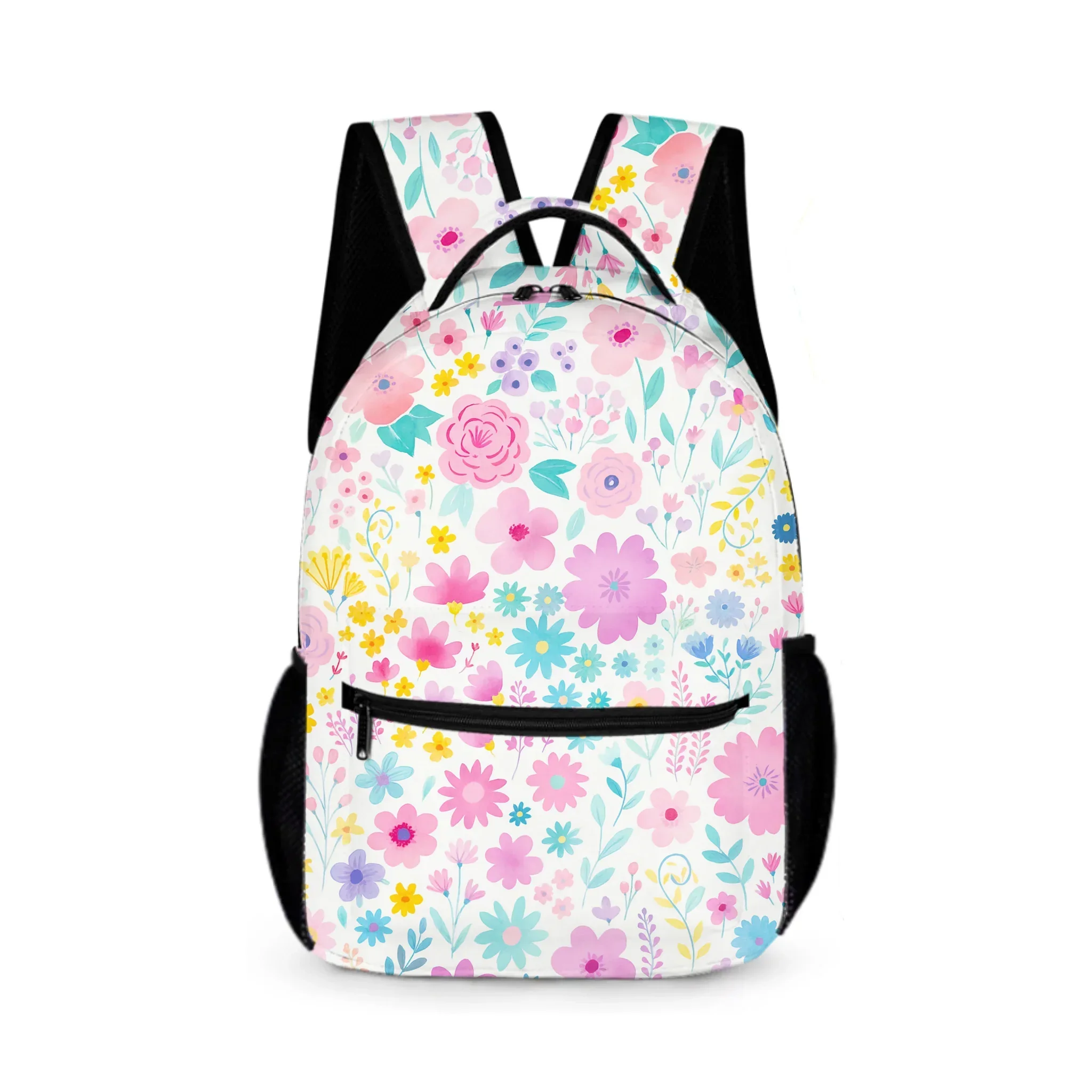 Customized Flower Backpack With Personalized Names - Gifts For Little Girls In The School Season