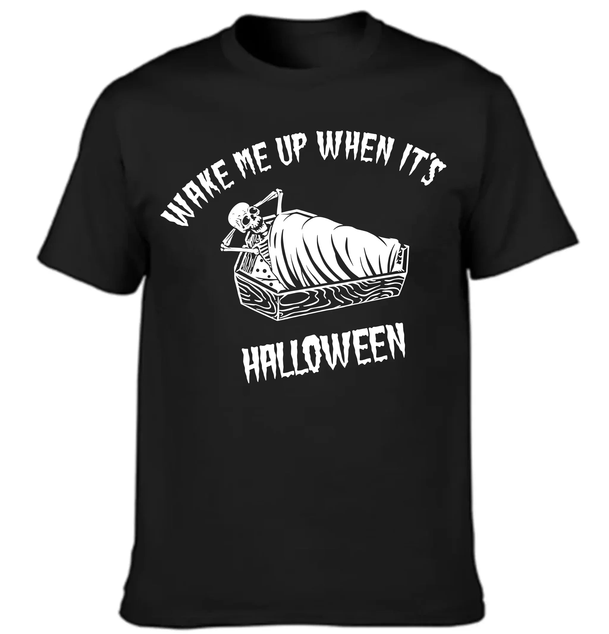 Wake Me Up When It's Halloween Clothes - Costumes for Halloween Celebration