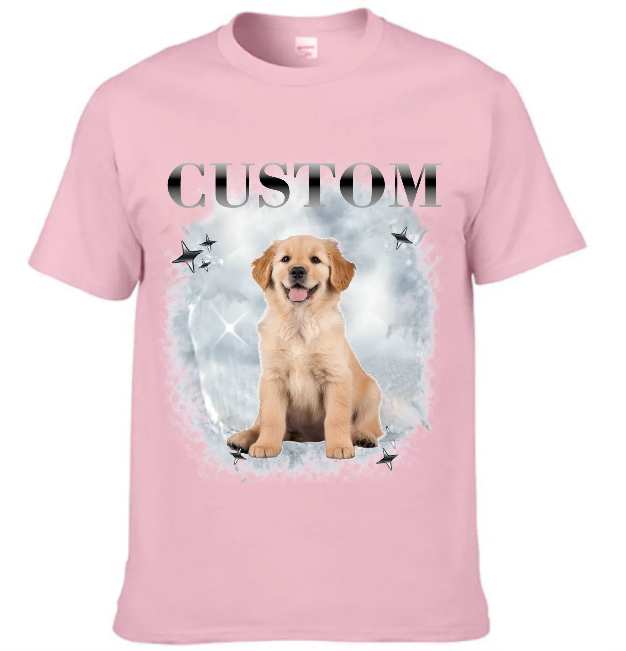 Laser Pet Family Photo - Customized Picture Unisex Clothes - A Gift For The Pet Owner