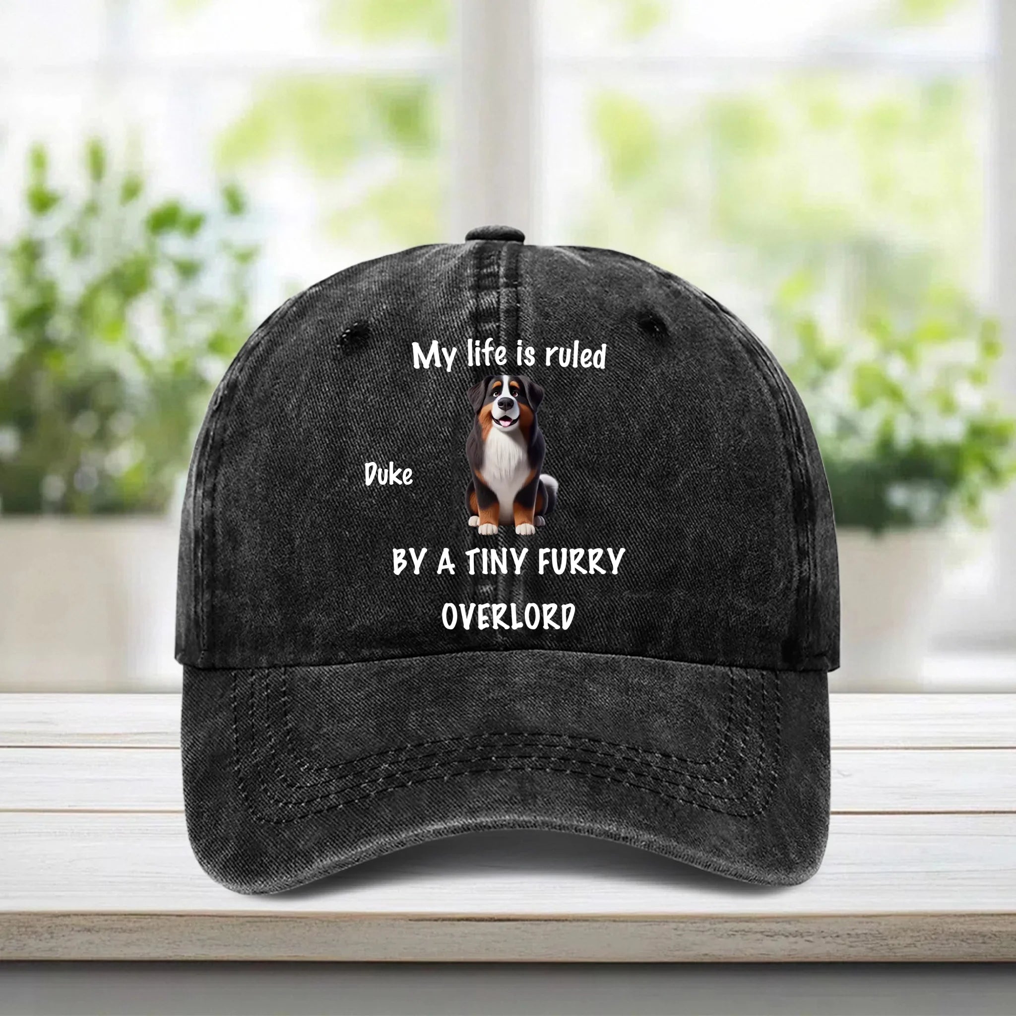 Tiny Fur Overlords Customized Cap - Personalized Pets and Name Baseball Cap