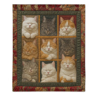🐱Sleeping Noble Cat Blanket - Gifts For Cats Lovers