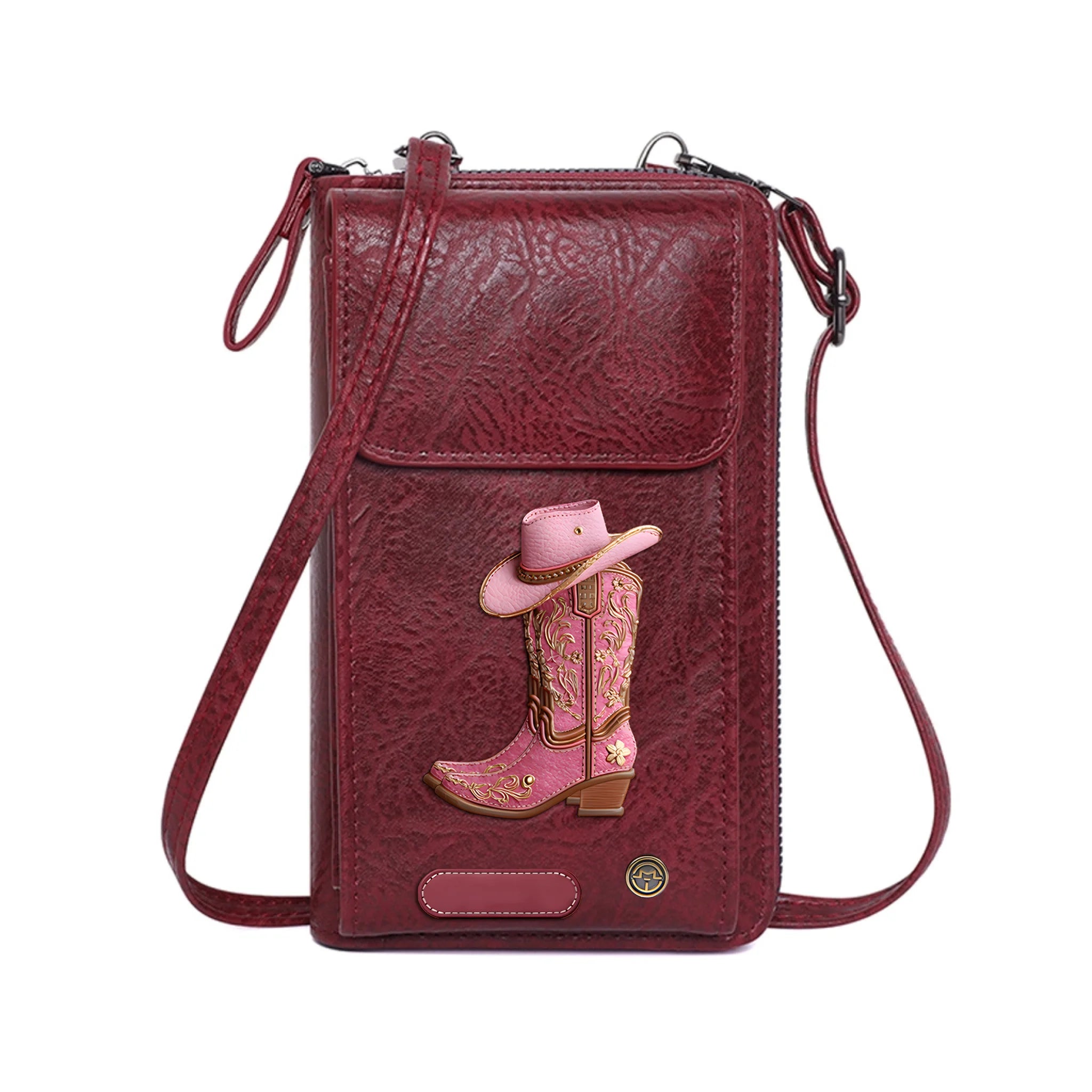 Customized Western Spirit Wallet - Personalized Cowgirl Clutch Bag - Gifts For Girls