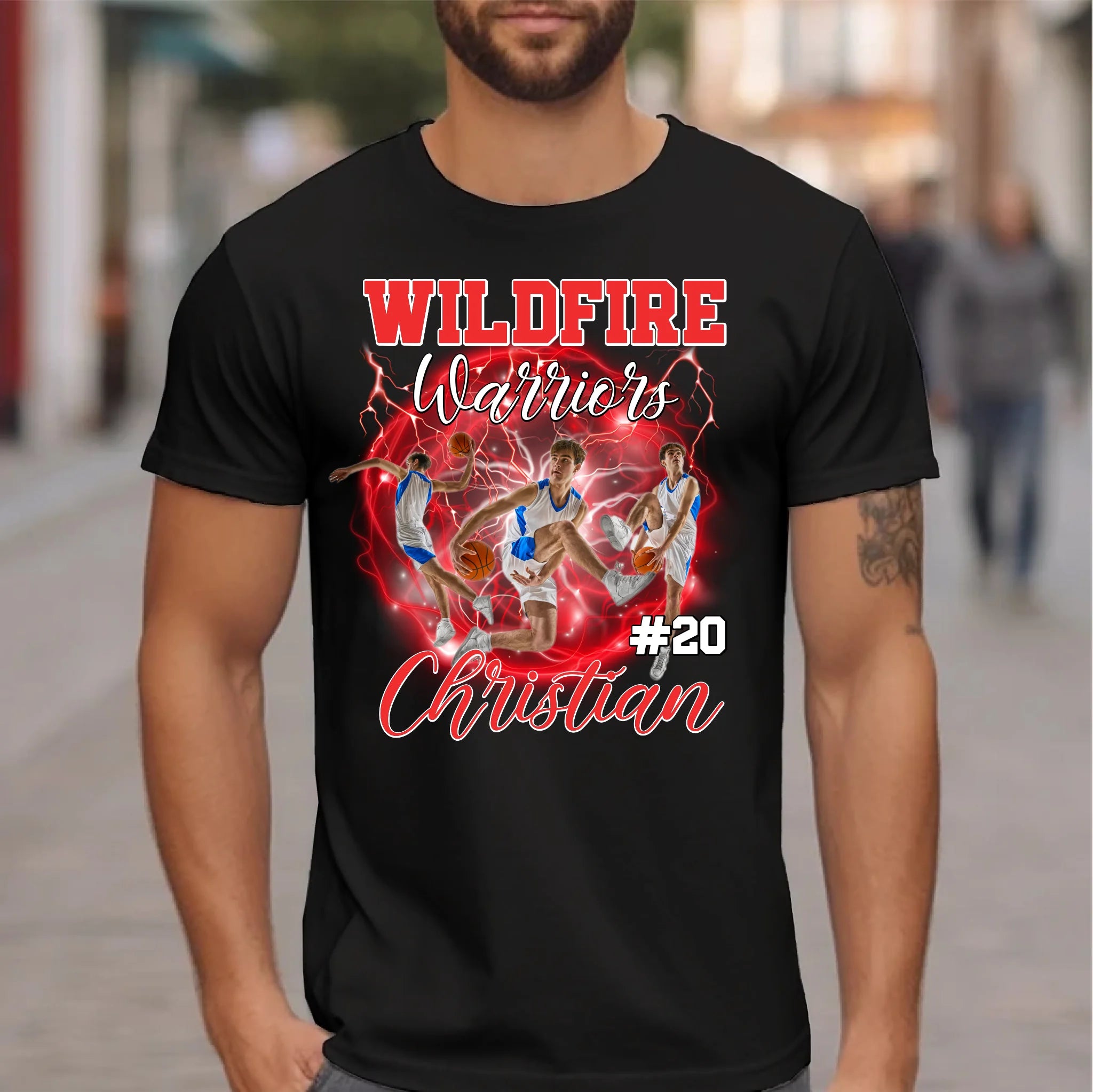 Customized Clothing For Athletes Photos - Personalized Photos And Name - Gifts For Sport Players