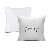 Custom Bunny Carrot Initial Pillow - Personalized Easter Bunny Name Cushion - Gift for Kids