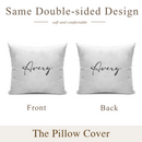 Custom Bunny Carrot Initial Pillow - Personalized Easter Bunny Name Cushion - Gift for Kids
