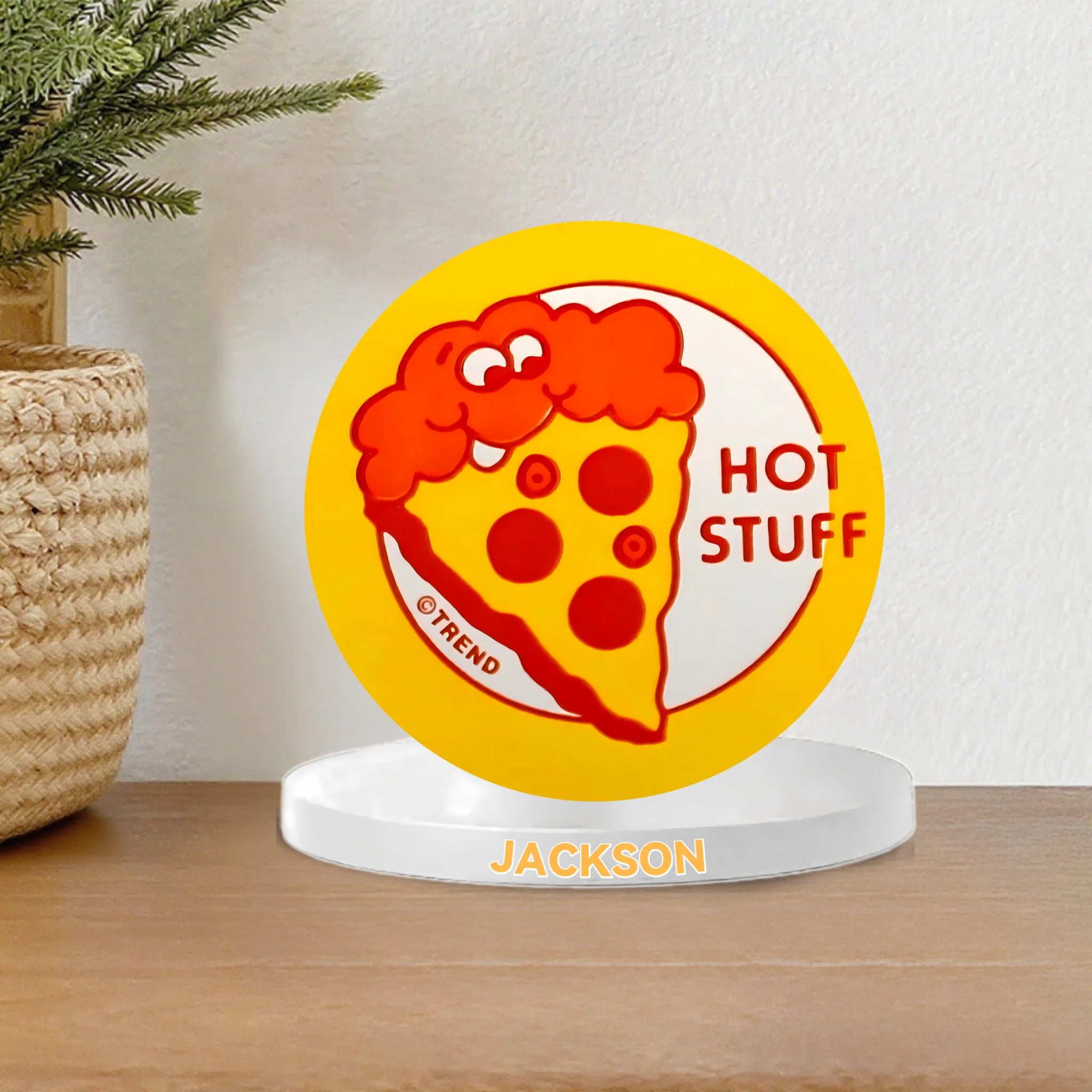 😁Scratch N Sniff Customized Acrylic - Personalized Name Acrylic Plaque - Unique Decoration
