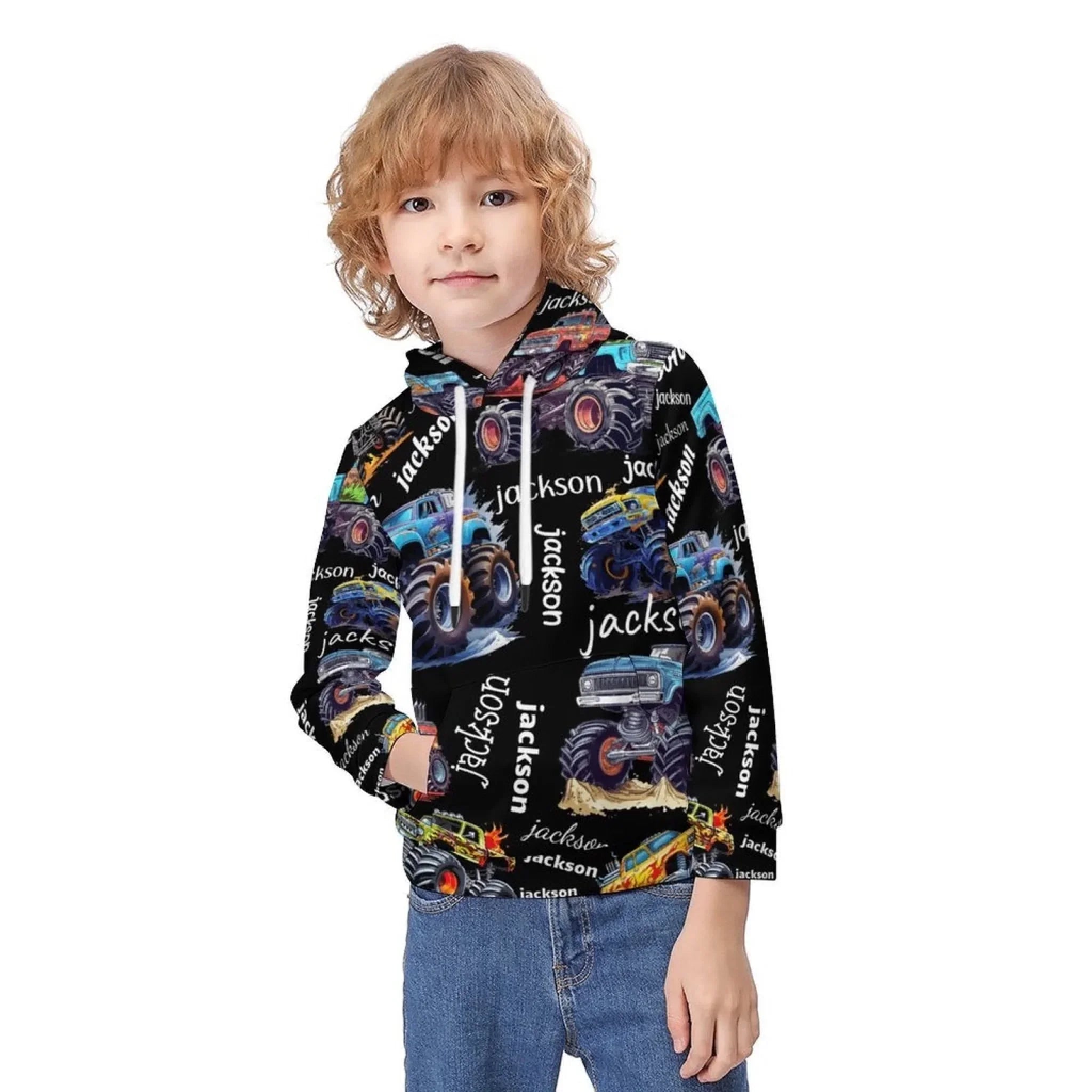 Custom Kids Hoodie - Personalized Children’s Sweatshirt - Gift for Boys