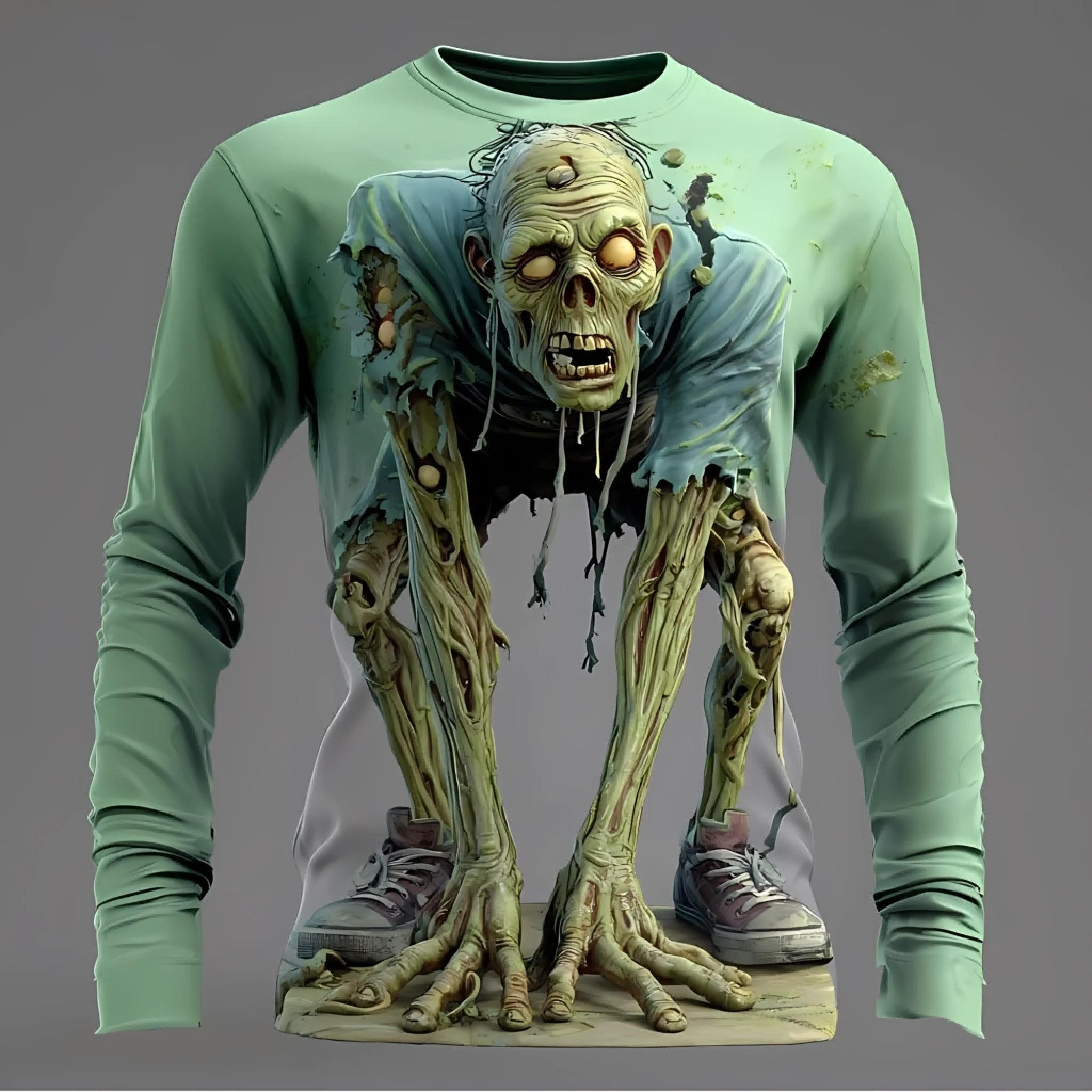 Halloween Men's Zombies Customized Clothing - Halloween Gifts
