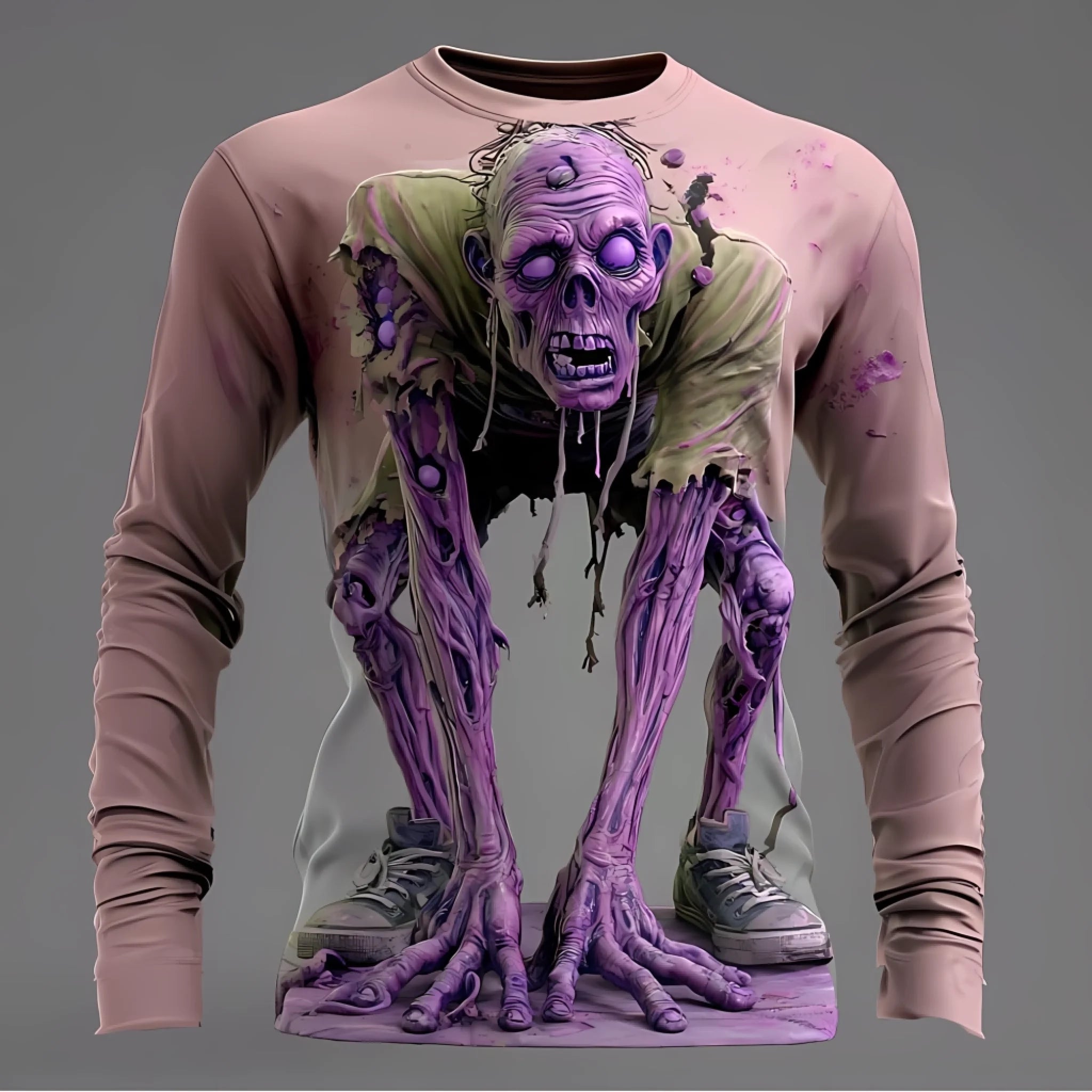 Halloween Men's Zombies Customized Clothing - Halloween Gifts