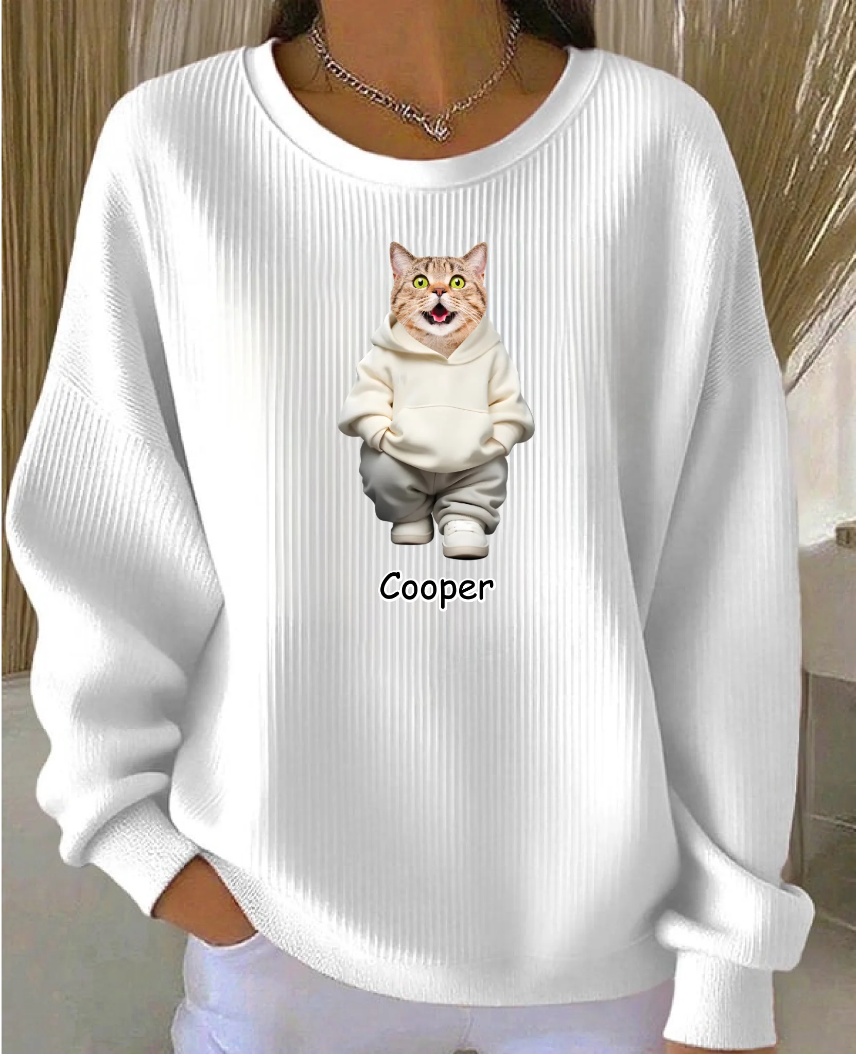 Customized Pet Photo Clothing - Personalized Photos and Names - Gifts for Pet Owners