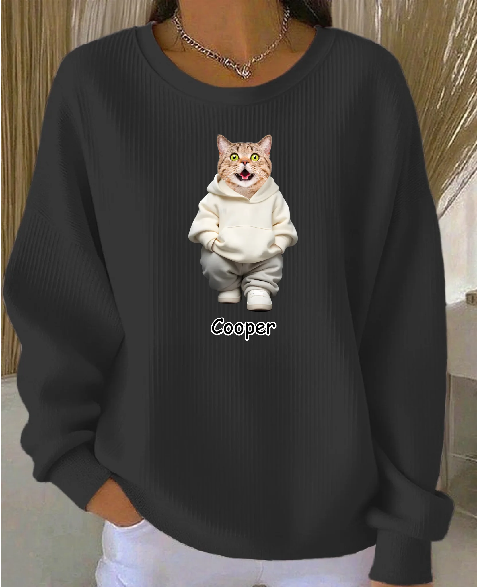 Customized Pet Photo Clothing - Personalized Photos and Names - Gifts for Pet Owners