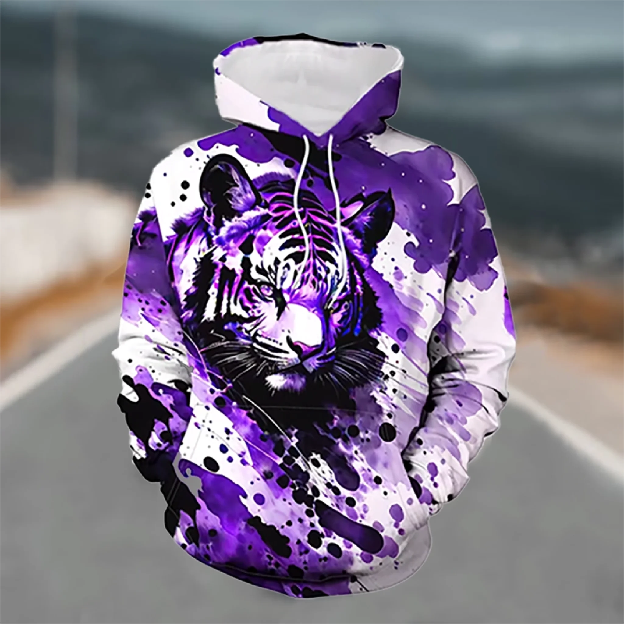 Tiger Customized Clothing - Mythical Creature Theme Unisex Hoodie - Gift For Tiger Lovers
