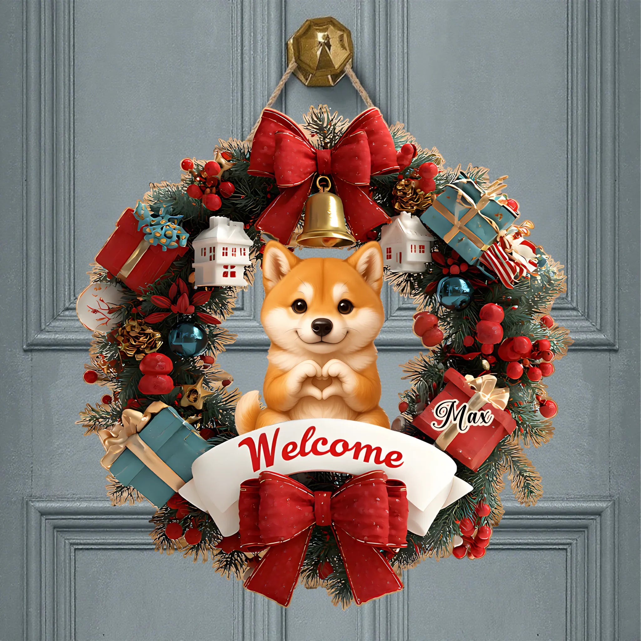 Customized Welcome Home Wooden Sign - Personalized Pets and Names - Decoration Gifts