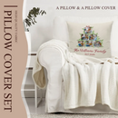 🎄Customized Christmas Tree Photo Throw Pillow - Personalized 6 Photos - Gift for Family