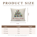 🎄Customized Christmas Tree Photo Throw Pillow - Personalized 6 Photos - Gift for Family