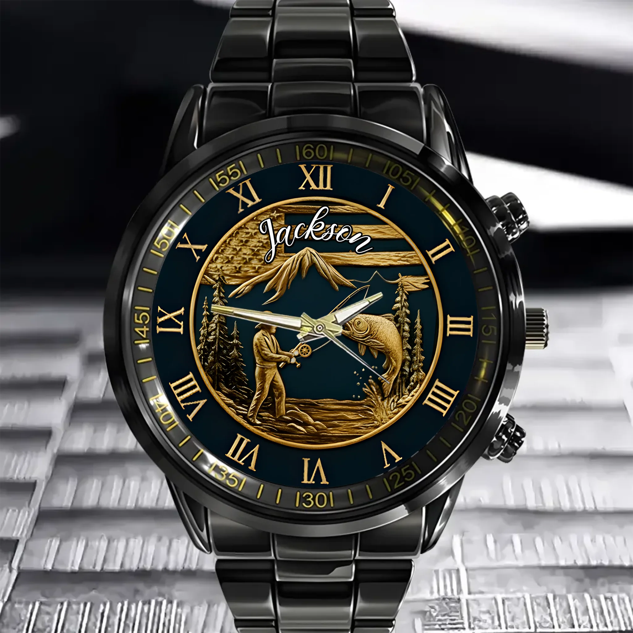 🎣Loving Fishing Customized Watch - Personalized Name - Gift For Fishing Lovers